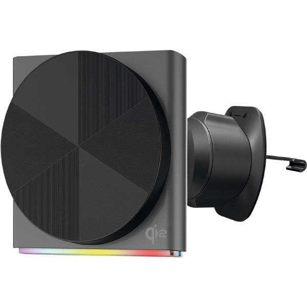 Фото - Автодержатель с беспроводной зарядкой Proove Neostorm QI2 15W gray (WHNS15002003)